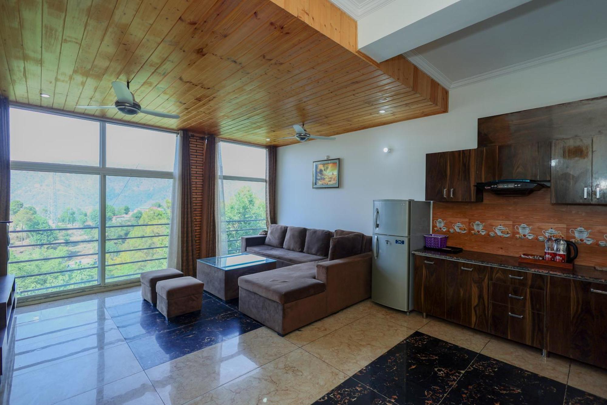 Apartamento Cozy Heavenn 2Bhk I Kasauli I Mountain View 93O68I282O Exterior foto
